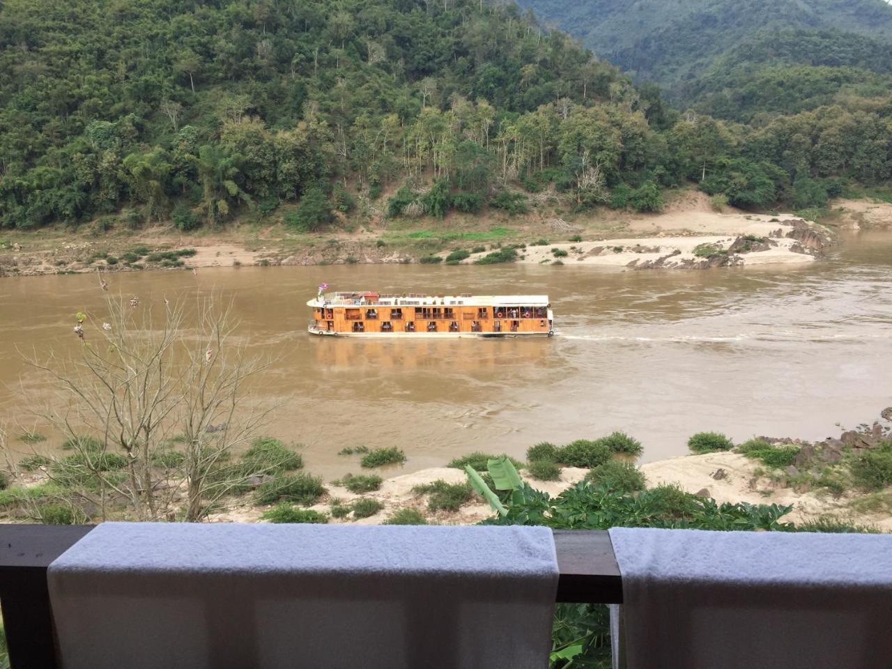 Villa Mekong Guesthouse Muang Pakbèng Eksteriør billede