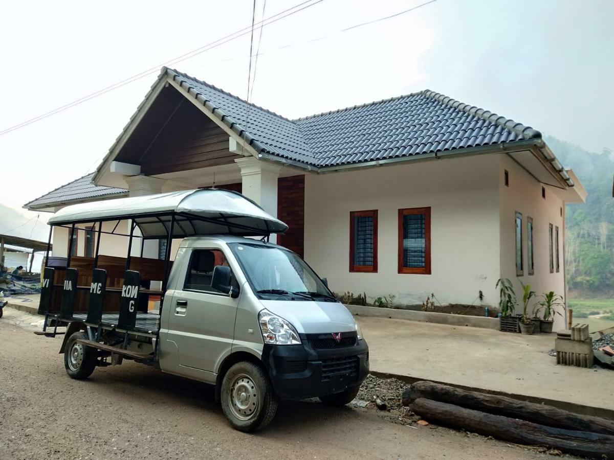 Villa Mekong Guesthouse Muang Pakbèng Eksteriør billede