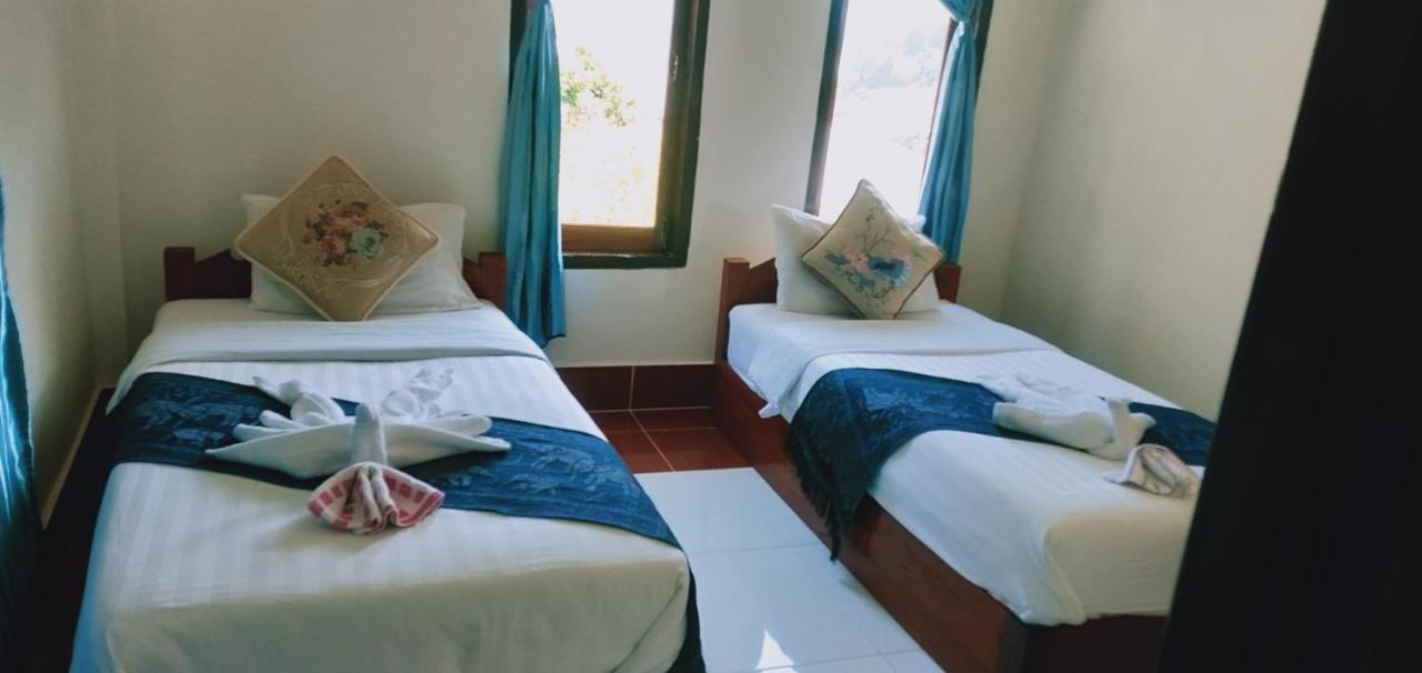 Villa Mekong Guesthouse Muang Pakbèng Værelse billede